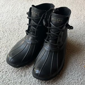 Sperry Saltwater Flooded Rain Boots